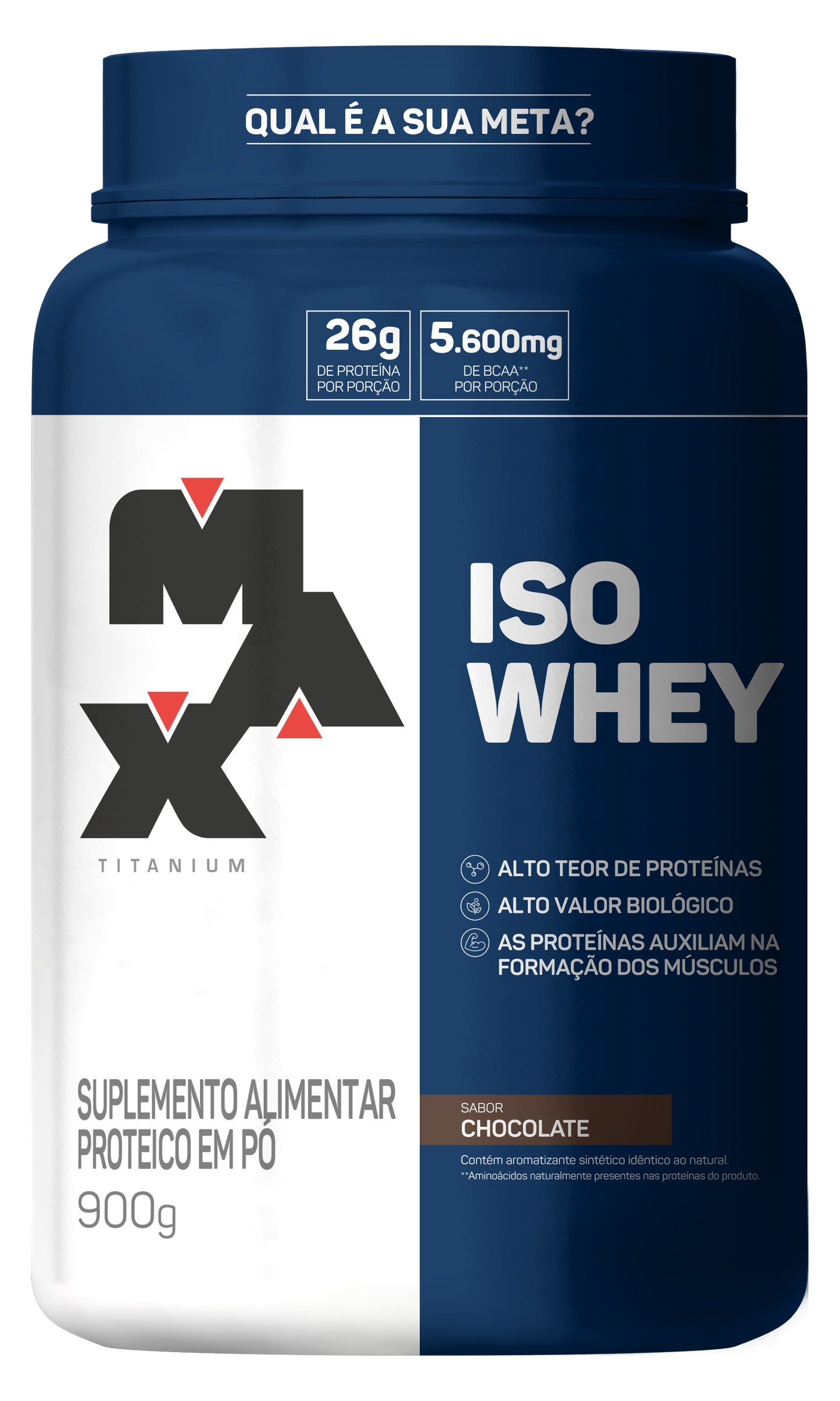 Whey Protein Isolado IsoWhey 900g | Max Titanium