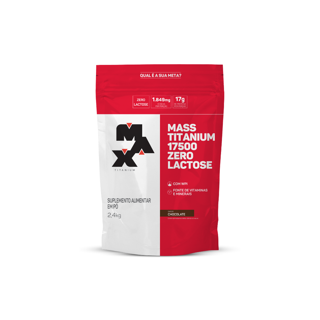 Mass Titanium 17500 ZERO LACTOSE 2,4kg | Max Titanium