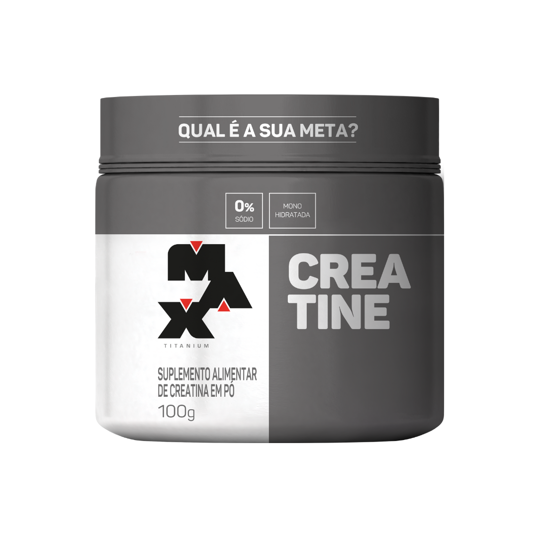 Creatine 100g | Max Titanium | MonoHidratada