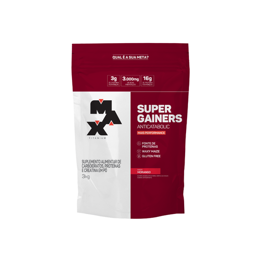 Super Gainers Refil 3Kg | Max Titanium