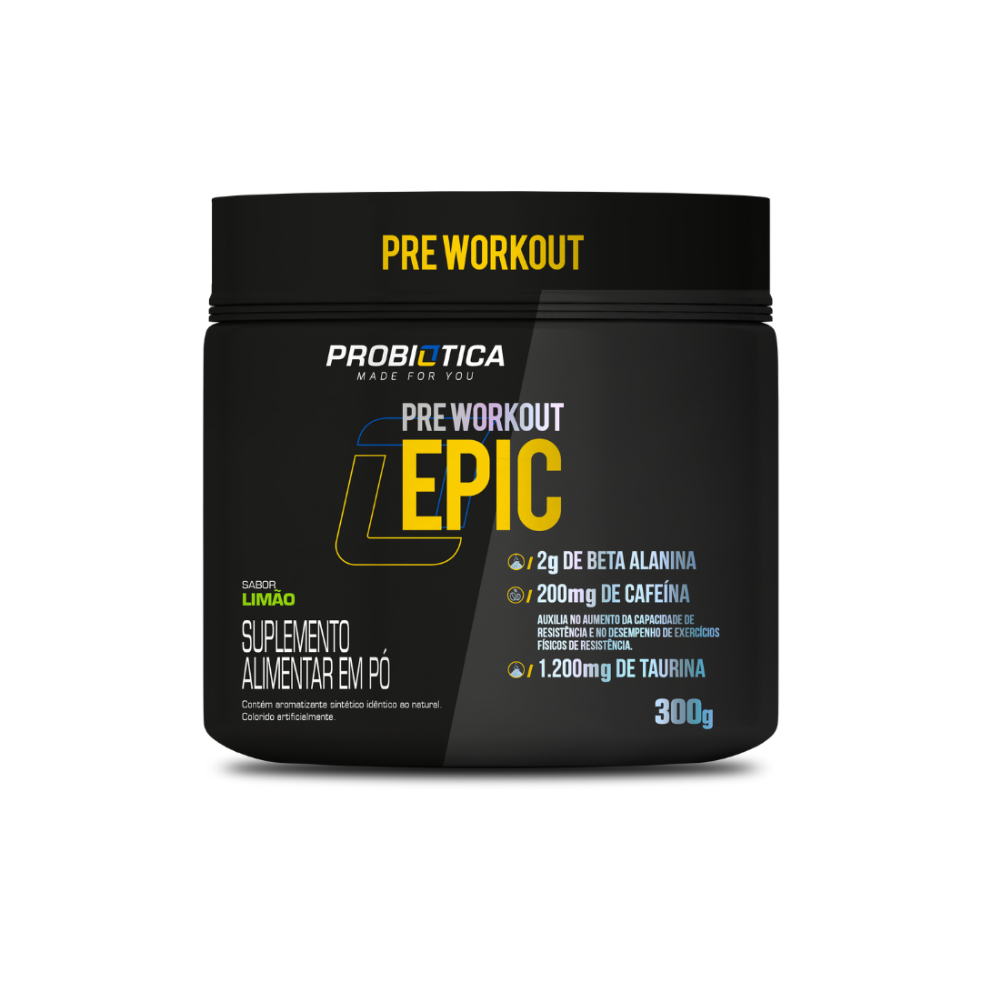 Epic 300g | Pré Workout | Probiótica