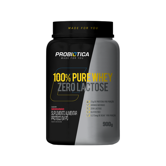 100% Pure Whey Zero Lactose 900 G | Probiótica