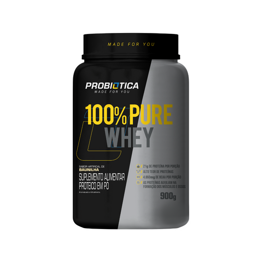 100% Pure Whey 900g | Probiótica