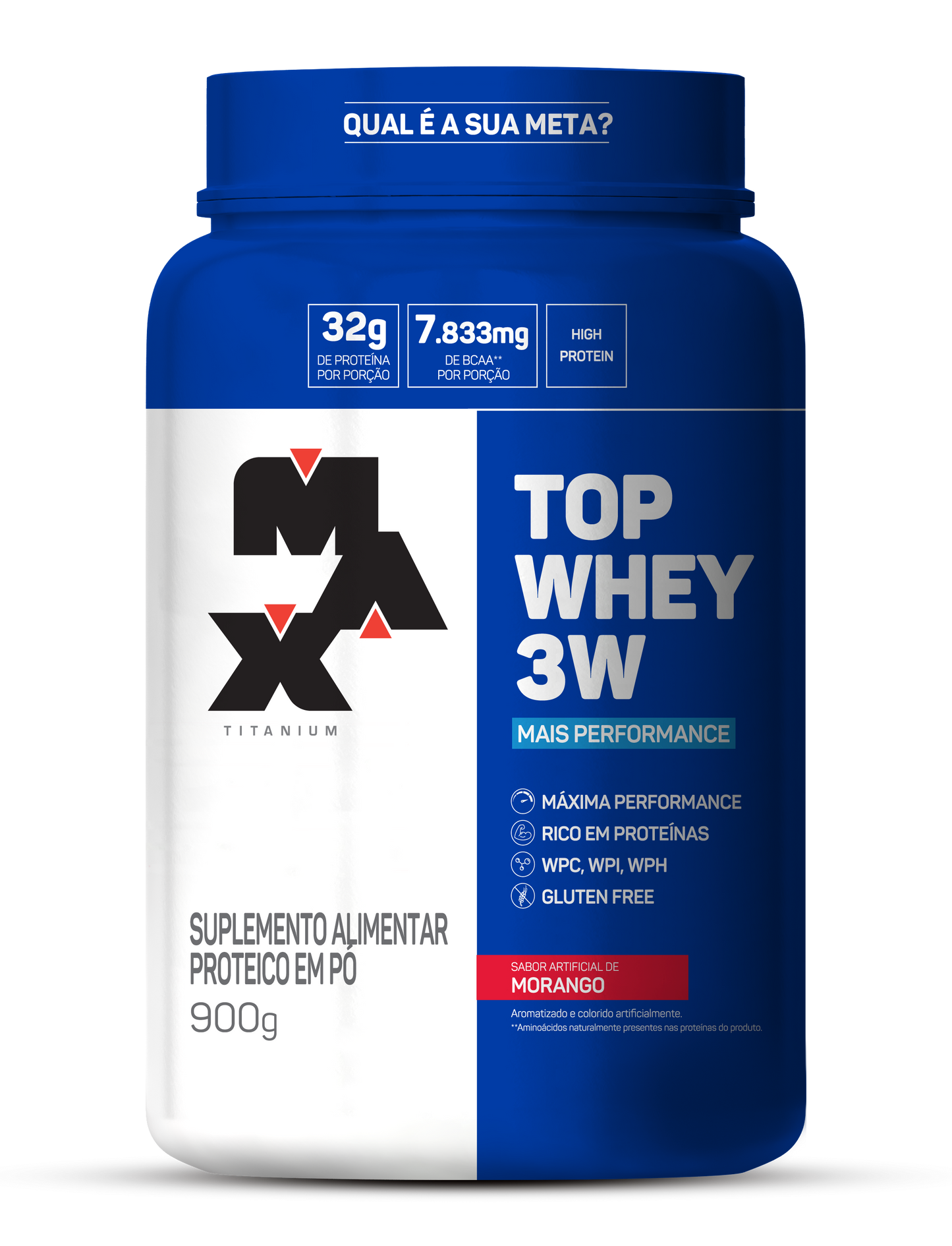 Top Whey 3W + Performance 900G | Max Titanium